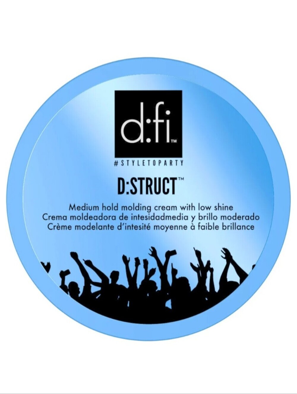 New! D:FI Distruct Med Hold Molding Hair Cream